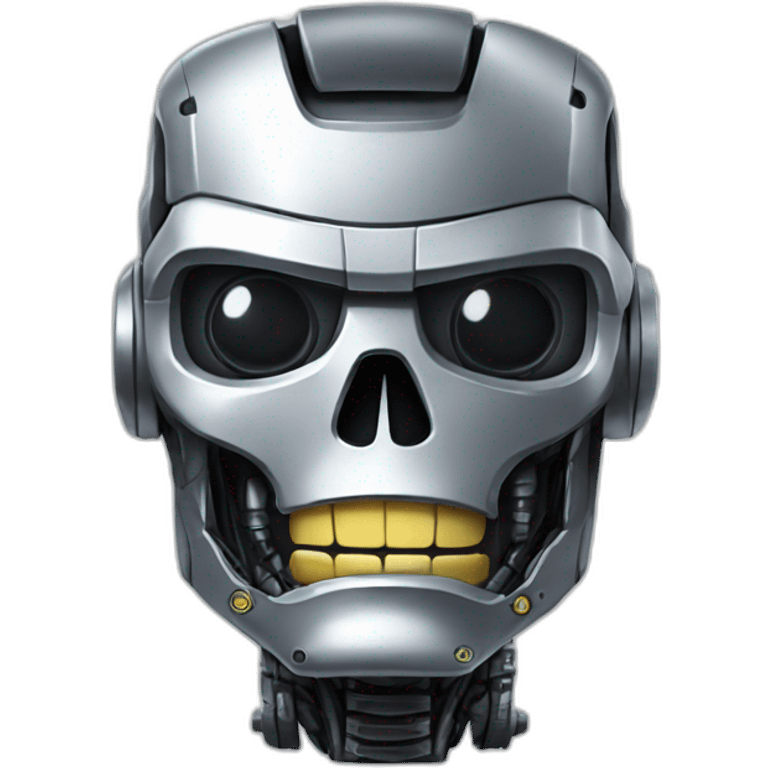 Terminator robot emoji