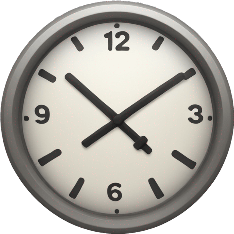 Clock  emoji