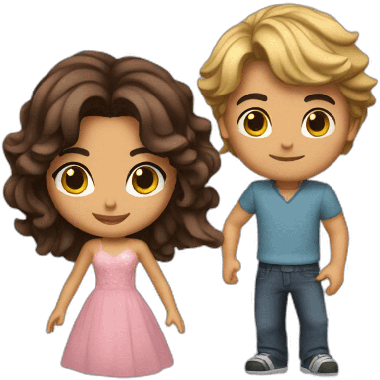 Troy and Gabriella emoji