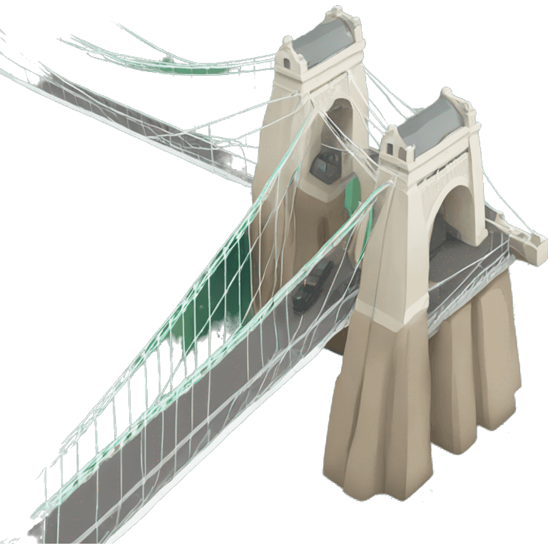 Clifton suspension bridge  emoji