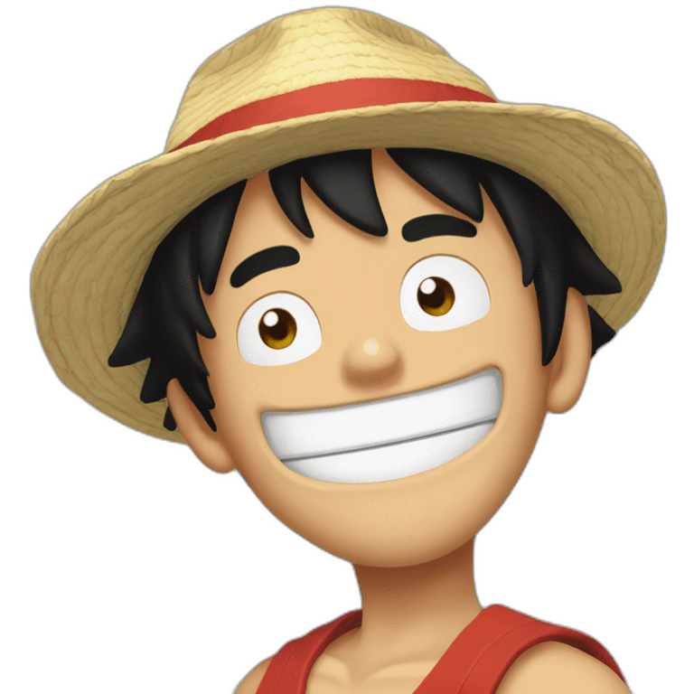 goofy luffy aphone emoji