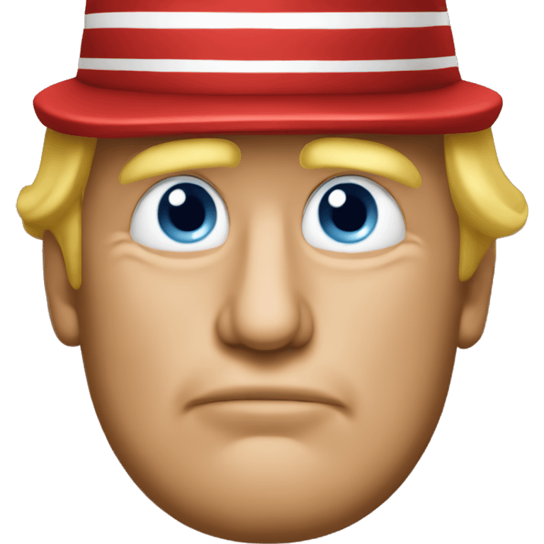 donald trump red hat emoji