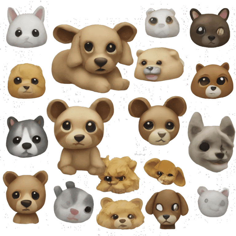 Stuffed toys emoji