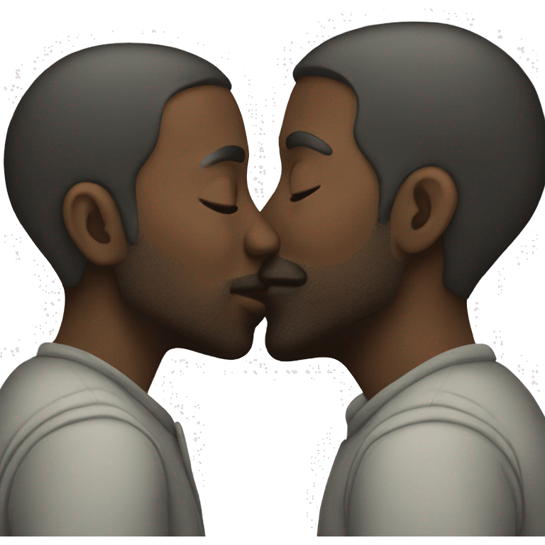 two people kissing emoji