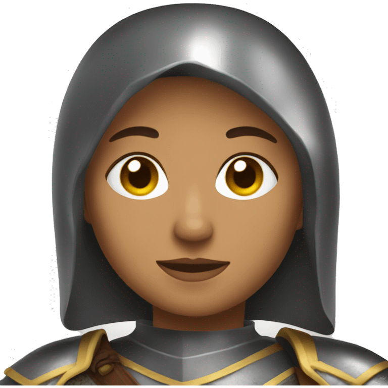 latin female knight emoji