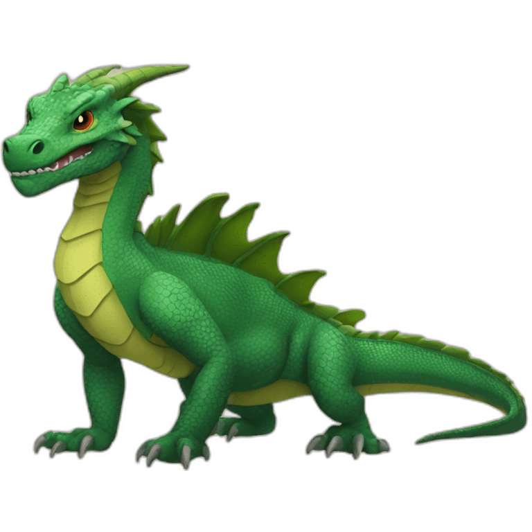 dragon de komodo emoji