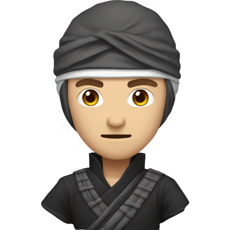 White ninja emoji