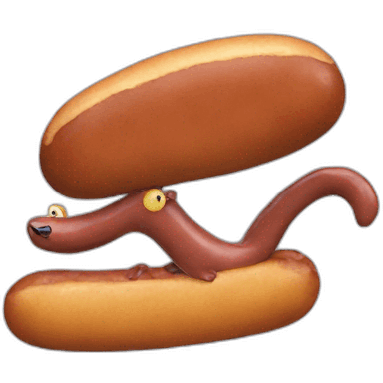 trump-riding-sausage emoji