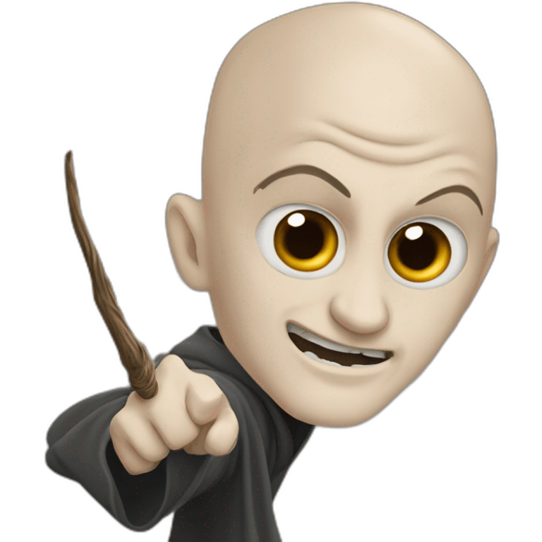 harry potter fighting voldemort emoji