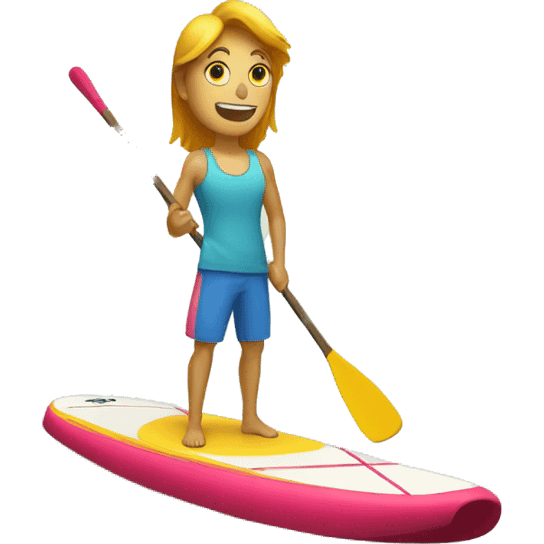 standup paddle emoji