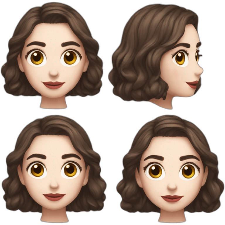 lily-collins emoji