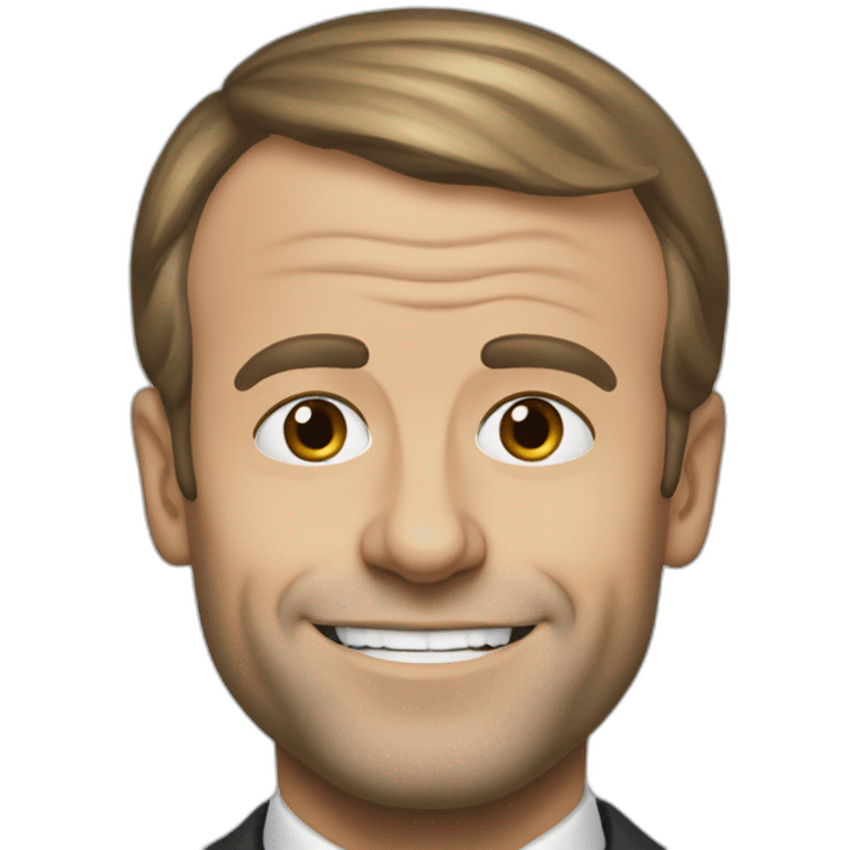 Emmanuel Macron emoji