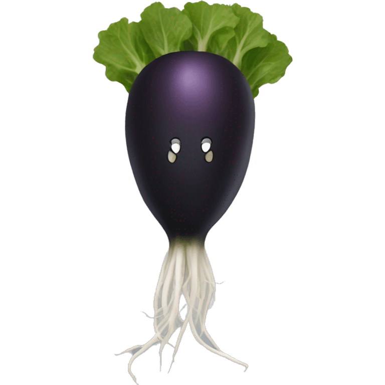 black radish no face emoji