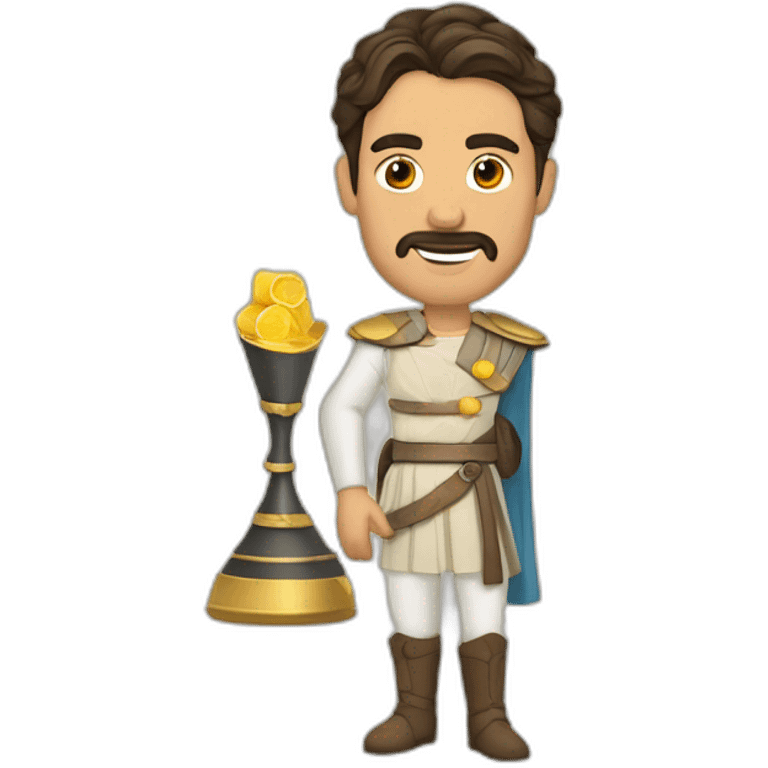 rey de copas baraja española emoji