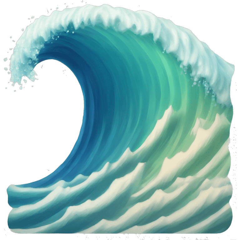 ocean wave emoji