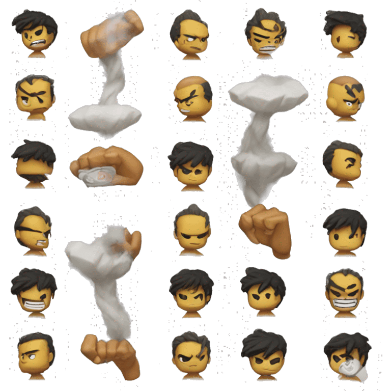 Ryu hadoken the flash emoji