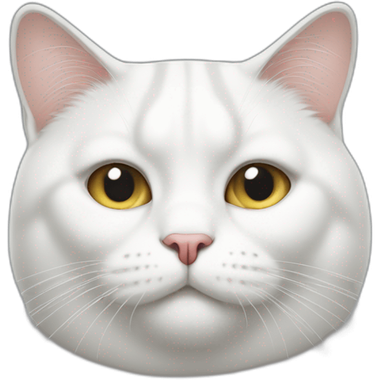 white-fat-cat emoji