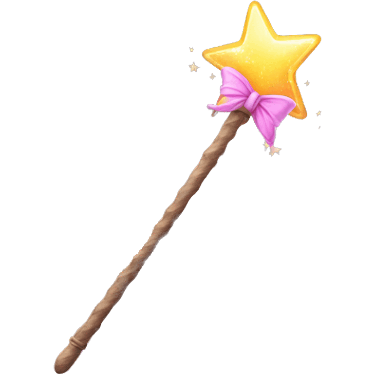 realistic fairy wand emoji