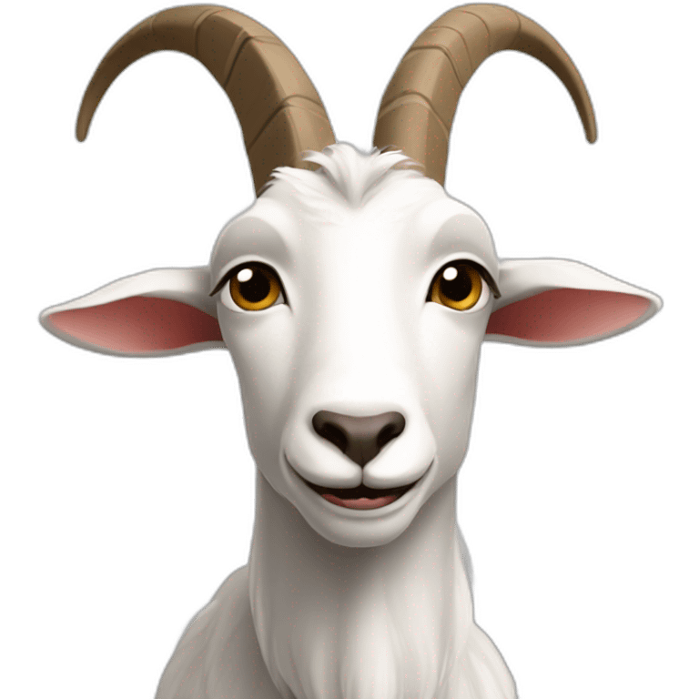 The goat emoji