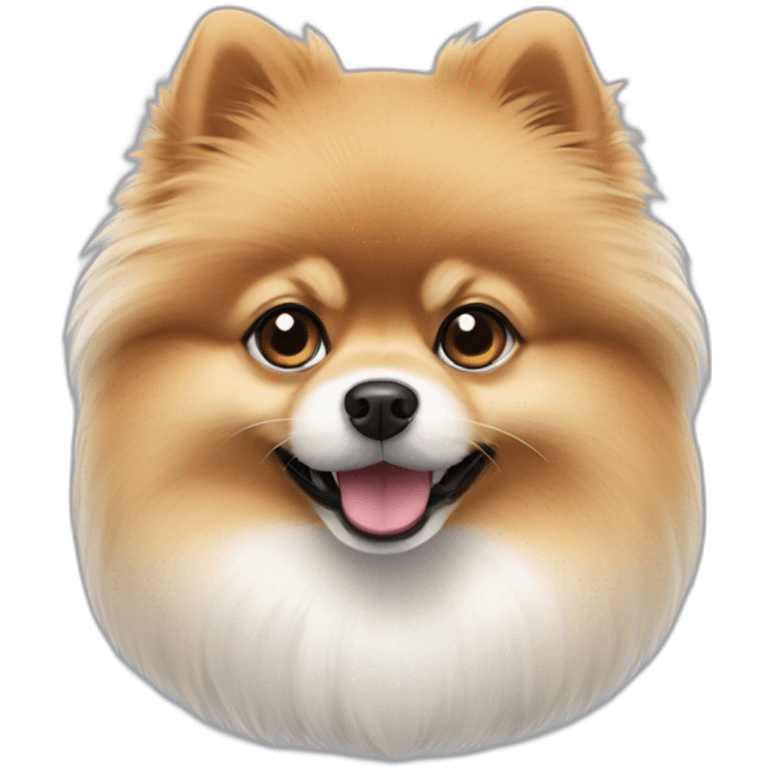 pomeranian-white emoji