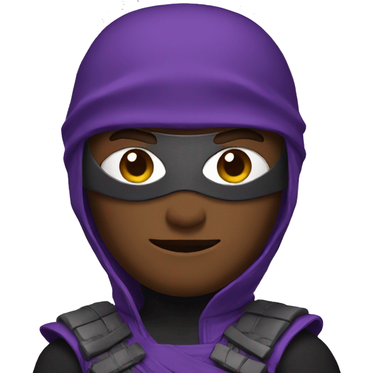 purple ninja emoji