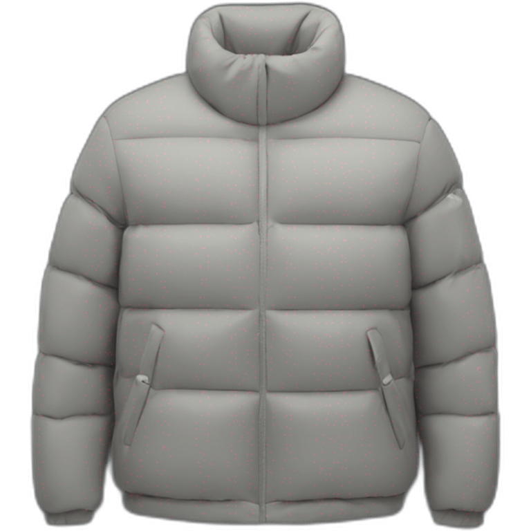 a black down jacket from the corteiz brand emoji