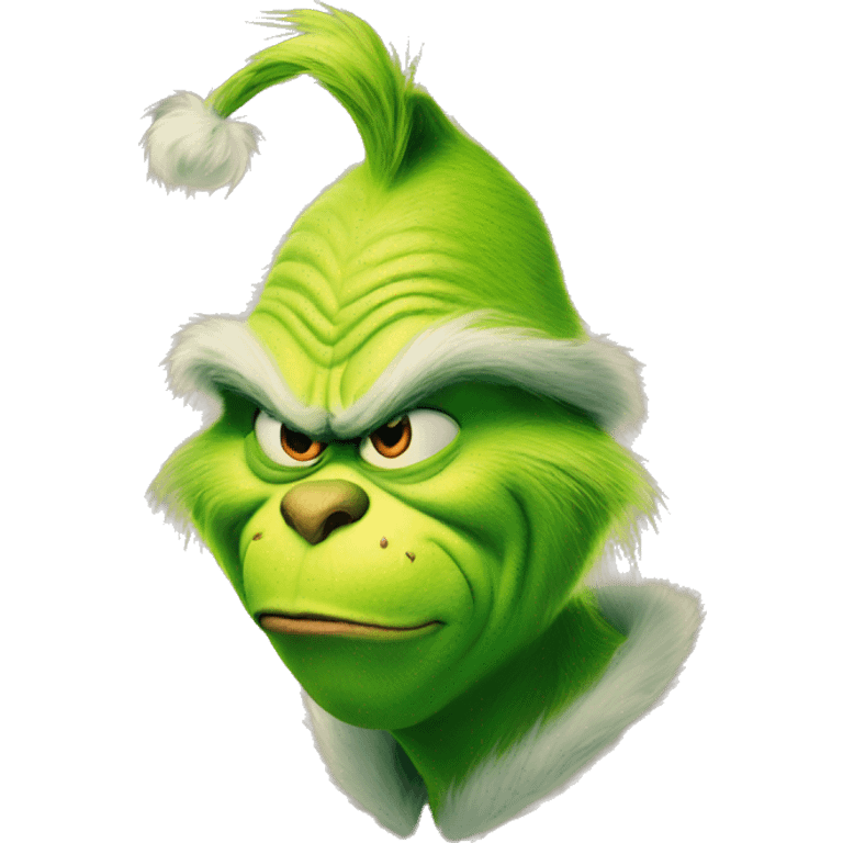 The grinch emoji