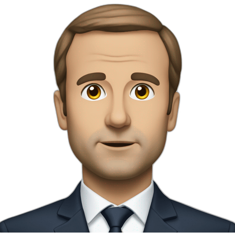 macron ahego face emoji