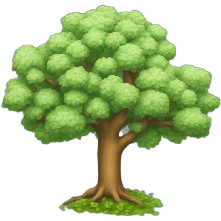 Coeur d'un arbre emoji