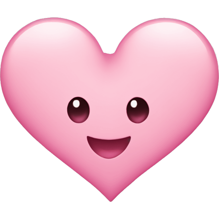 Emoji heart little pink emoji