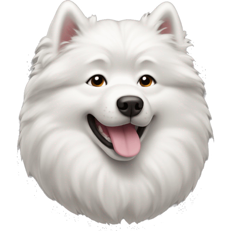 samoyed dog emoji