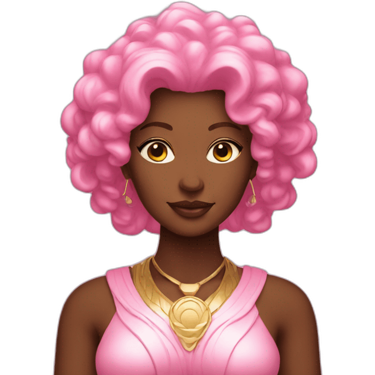 pink goddess emoji