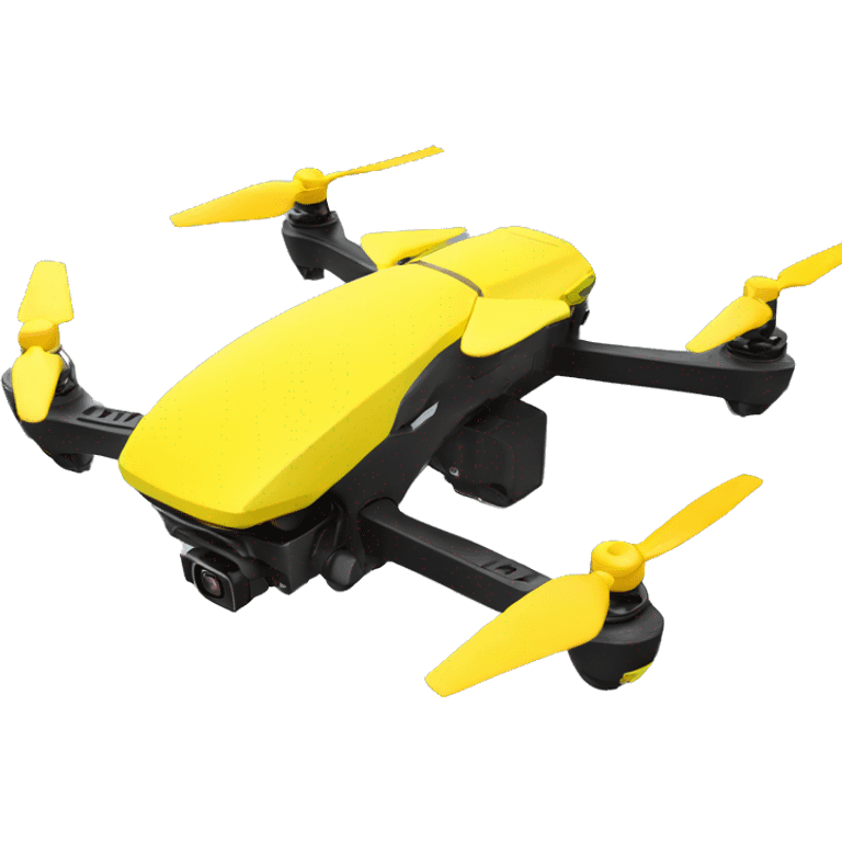 Drone Fpv yellow emoji