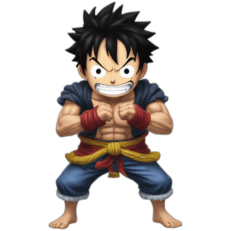 Luffy gear 4 emoji