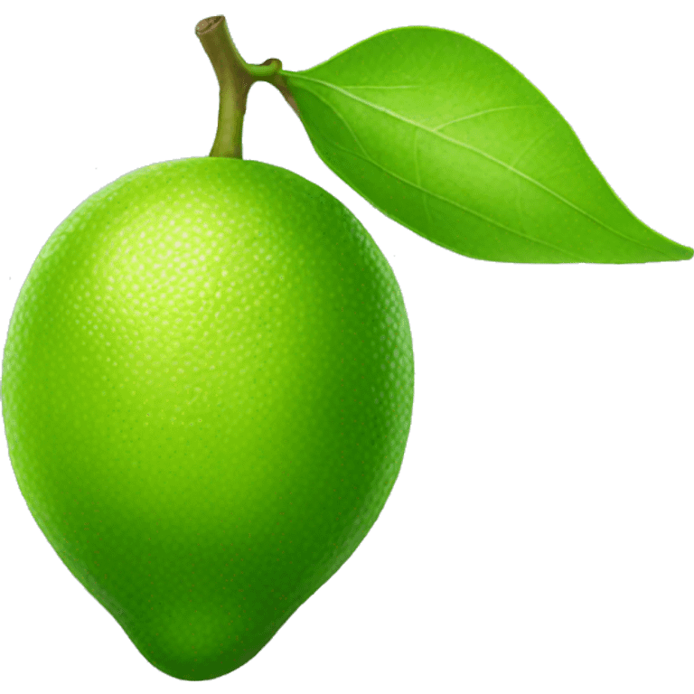 Lime emoji