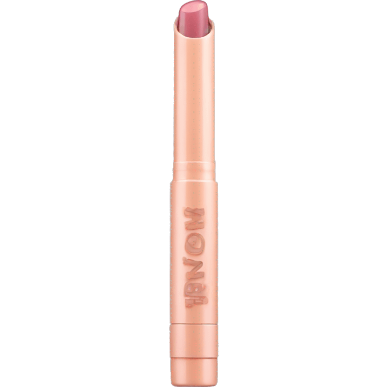 Nude lip gloss stick  emoji