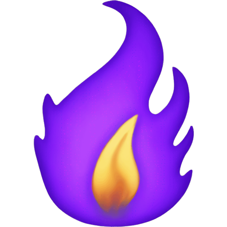 Purple Flames emoji