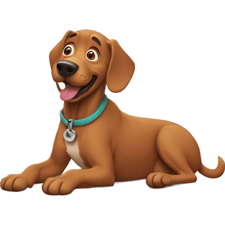 dog scoobidoo emoji