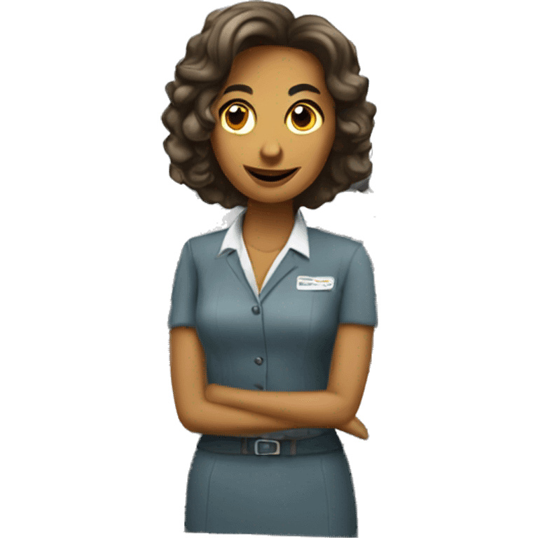 Pizza office saleswoman  emoji