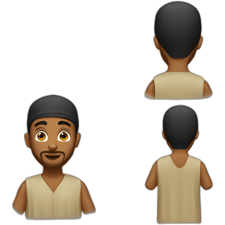 Djellaba homme emoji