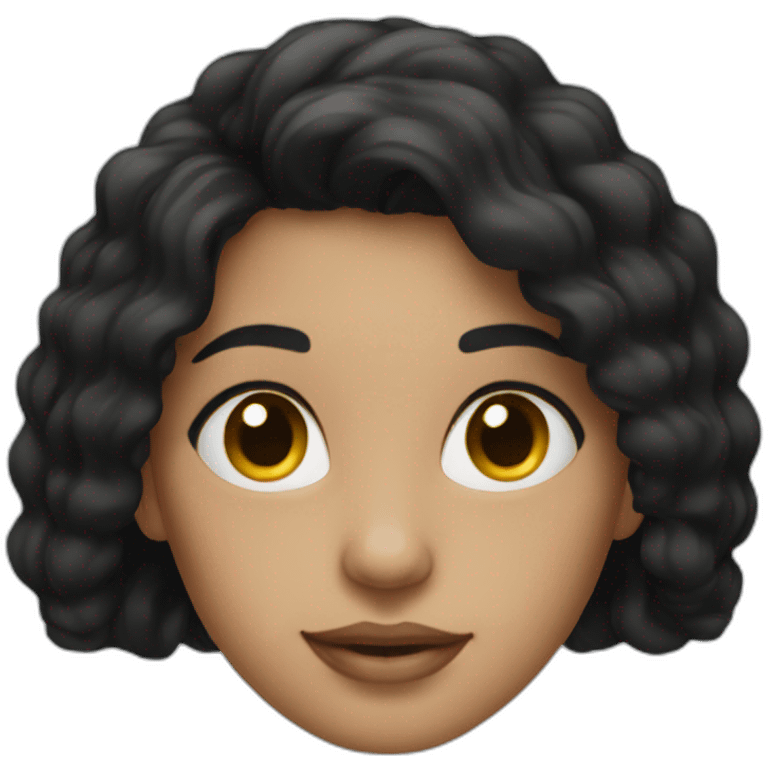 beautiful-woman,black-hair, macbook emoji