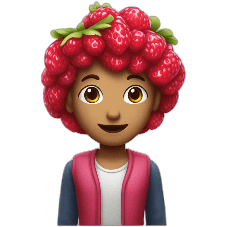 Fraise framboise Mirtille emoji