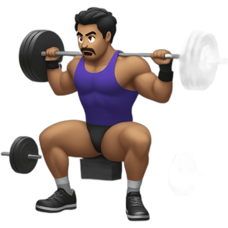 Powerlifting emoji