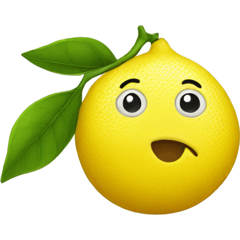 Lemon emoji