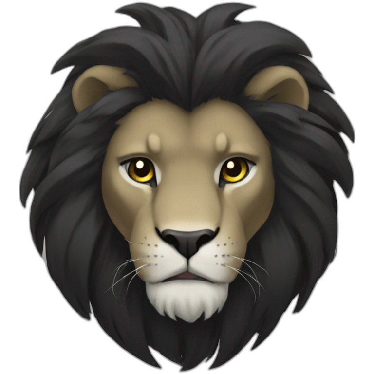 Voltron black lion emoji