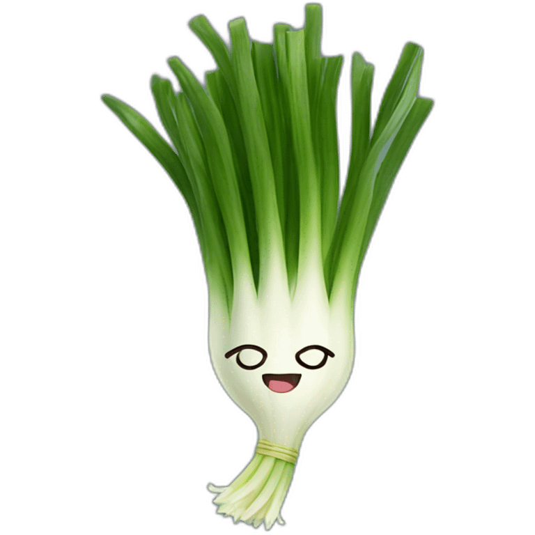 cute spring onion emoji