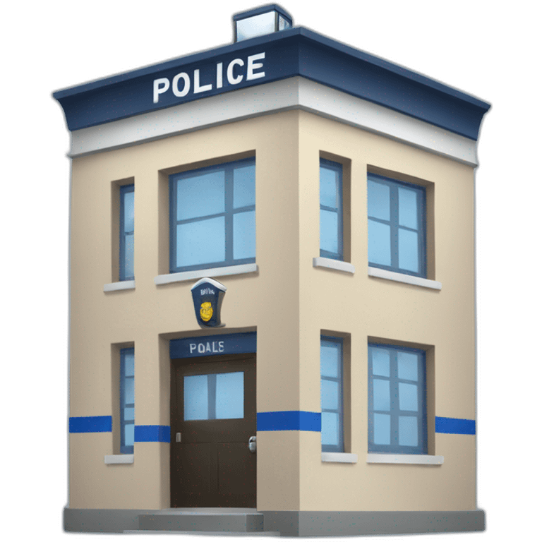 police station emoji