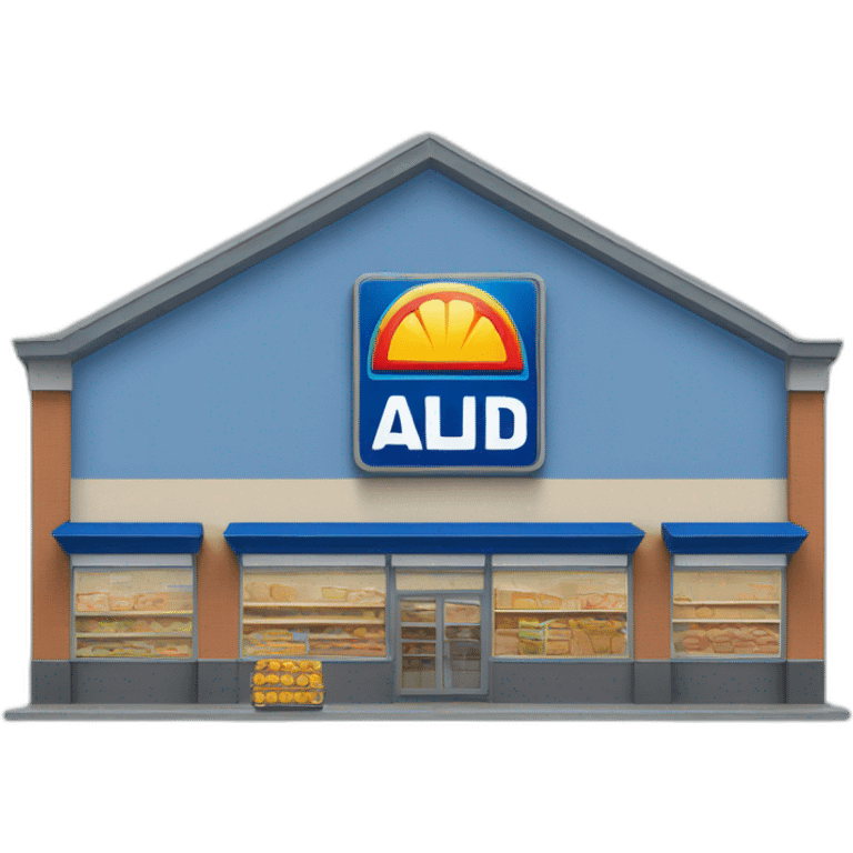 Aldi store emoji