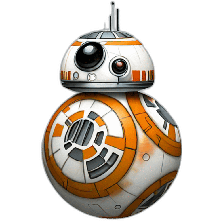 Bb8 bleu emoji