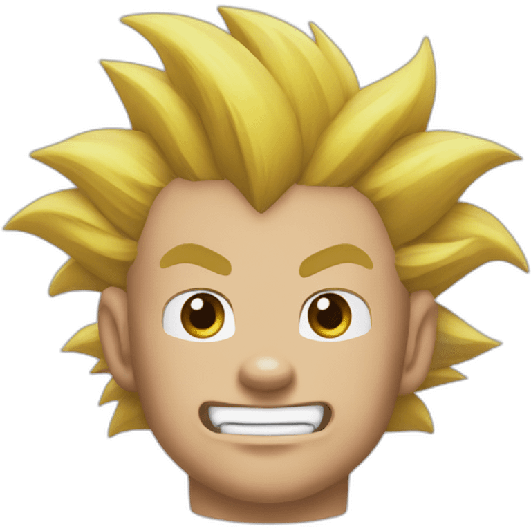 Bear- super sayan- dragonball emoji